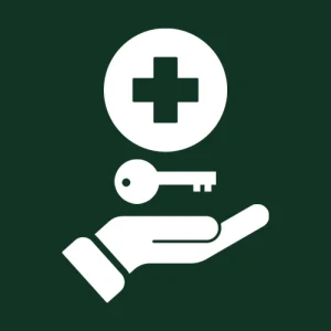 Einsatzdienst vor Ort inklusive Schlüsselverwahrung (pro Monat)